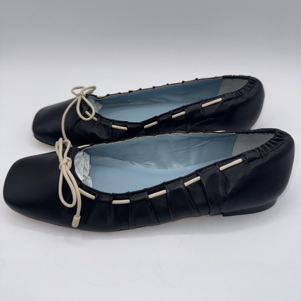 Frances Valentine Loafers Women's Size 7 B Blue Leather Limited Edition Sample - Picture 10 of 14